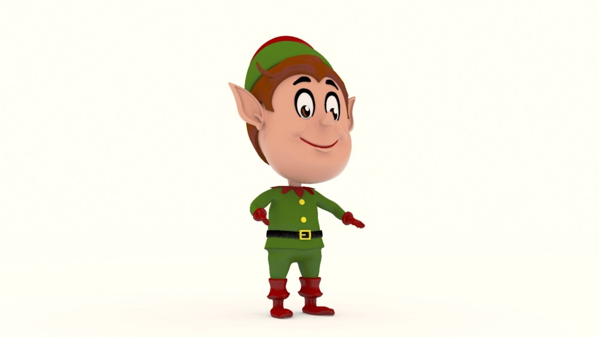 Santa Clauz Elf - 2 3D print model_5