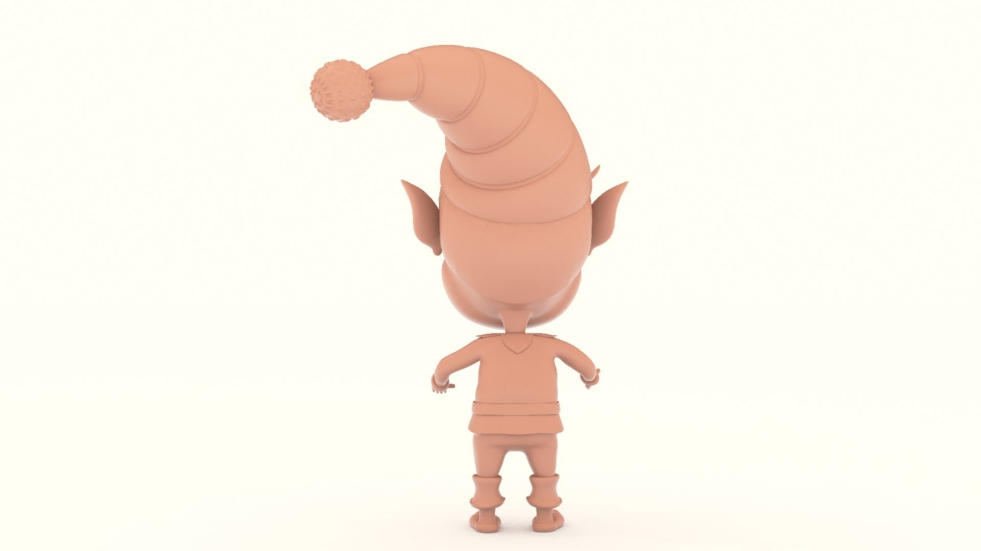 Santa Clauz Elf - 2 3D print model_9