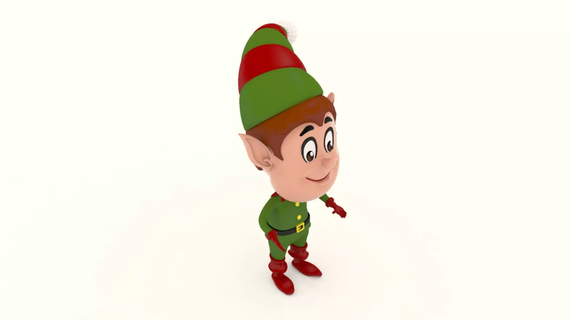 Santa Clauz Elf - 2 3D print model_0