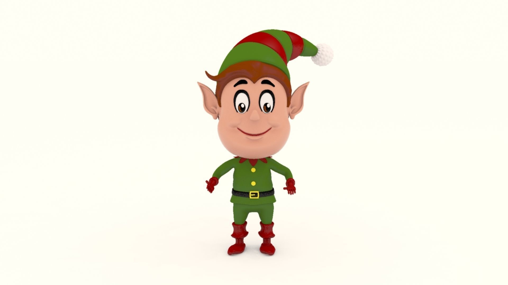 Santa Clauz Elf - 2 3D print model_2