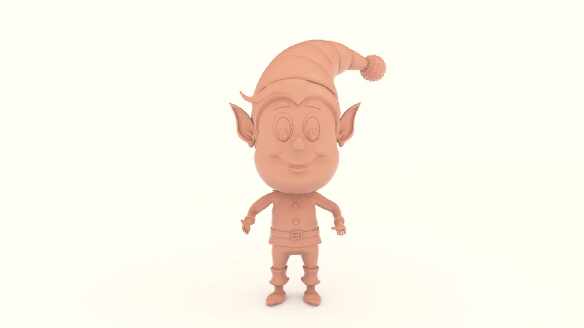 Santa Clauz Elf - 2 3D print model_8