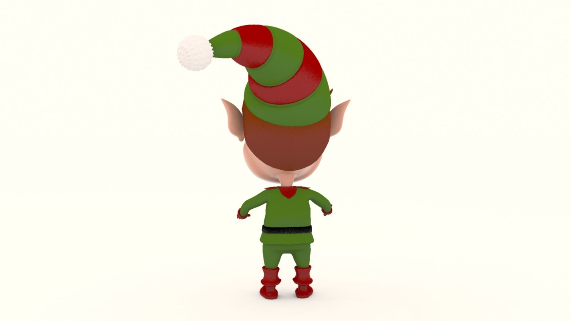Santa Clauz Elf - 2 3D print model_4