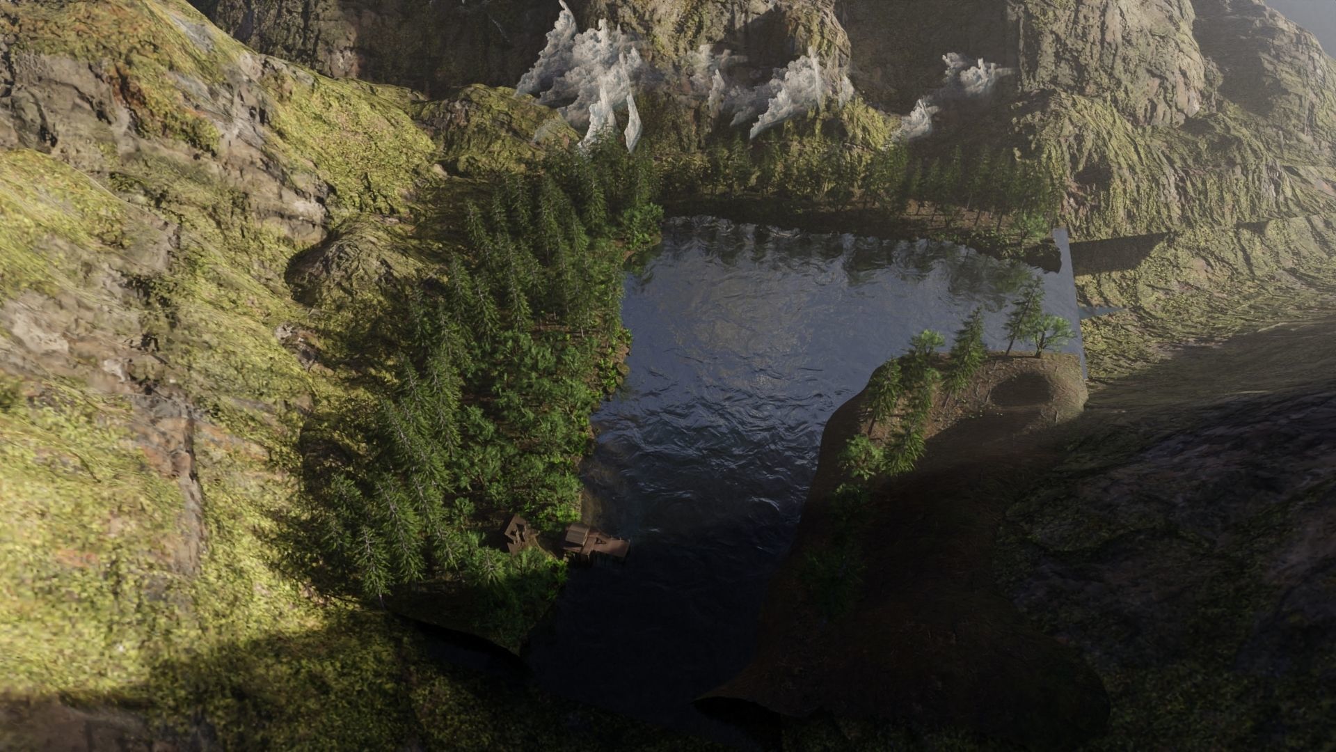 Jungle Scene 3D model_7