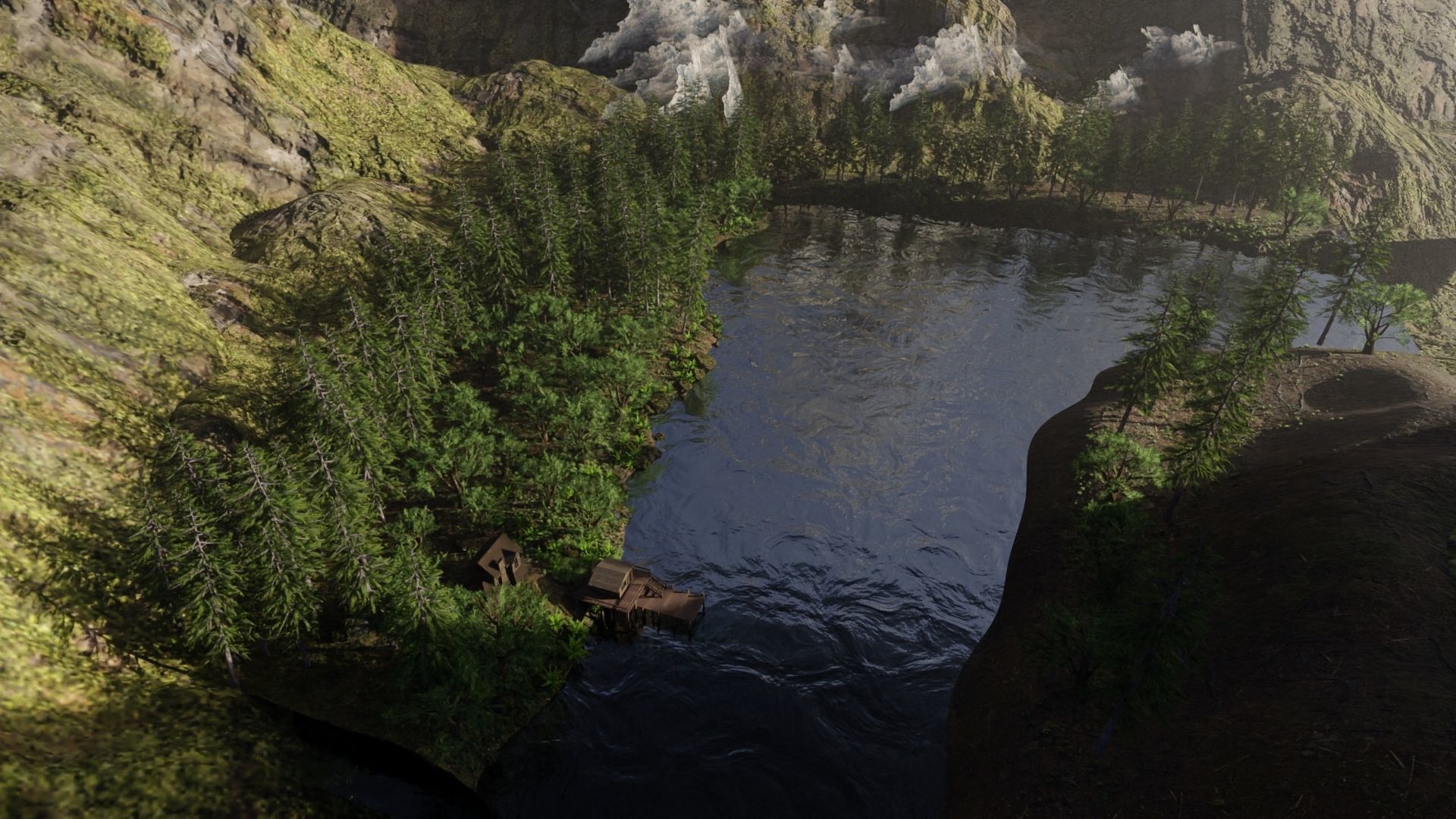 Jungle Scene 3D model_6