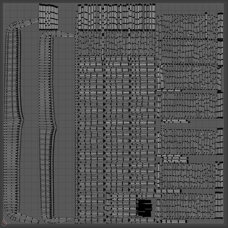 Tortoiseshell Comb 3D model_13