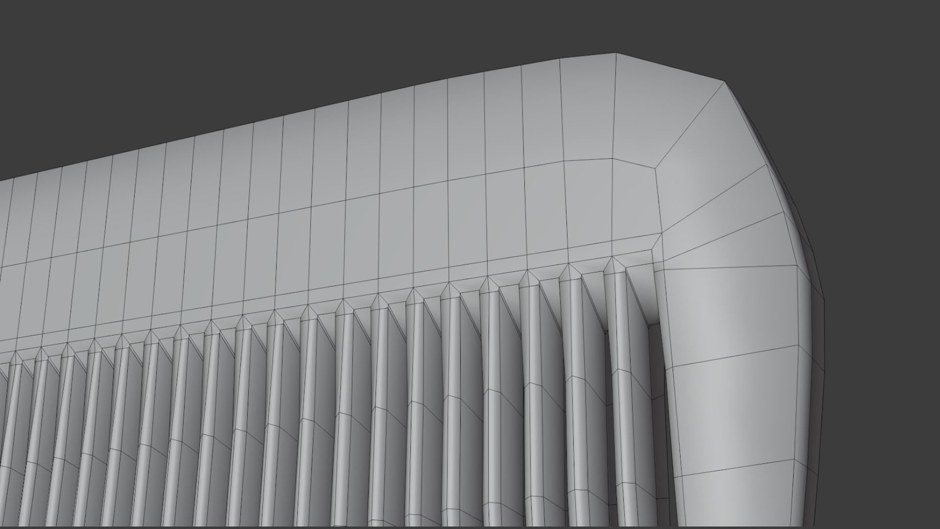 Tortoiseshell Comb 3D model_10