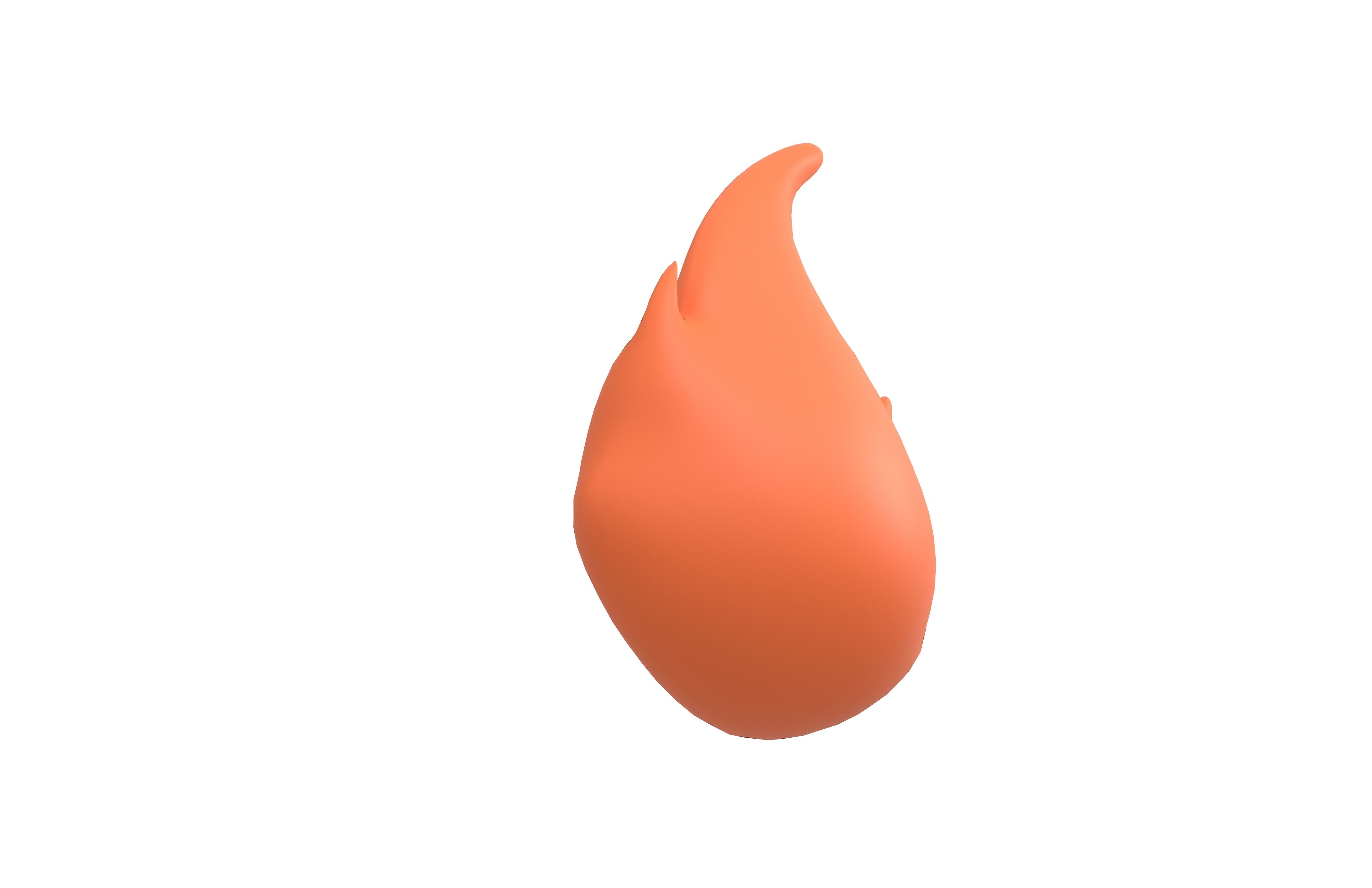 Fire v1 002 Low-poly 3D model_2