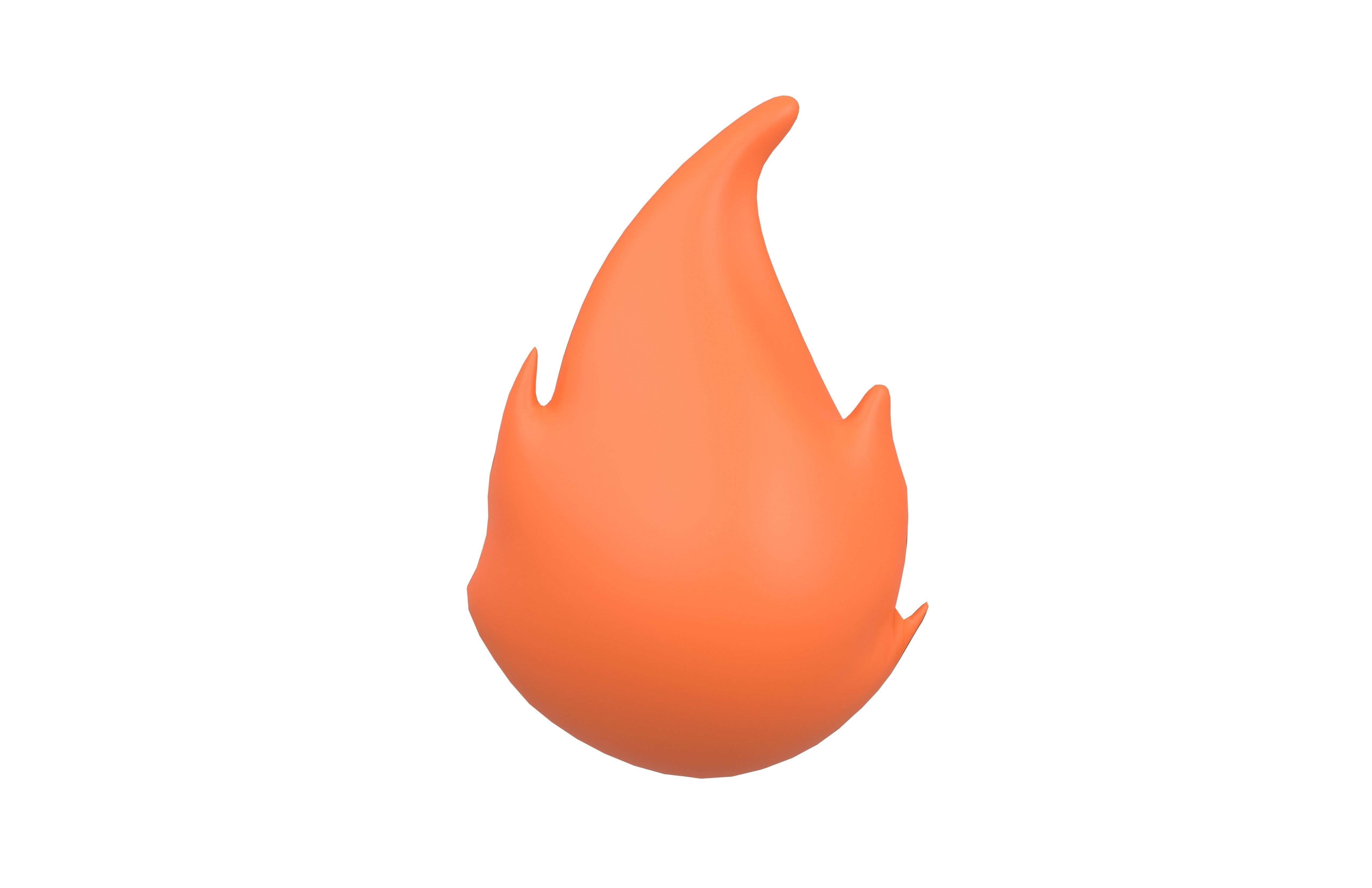 Fire v1 002 Low-poly 3D model_3