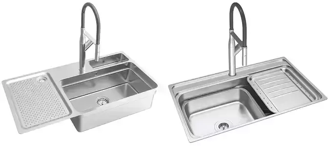 Sink and lux faucet set