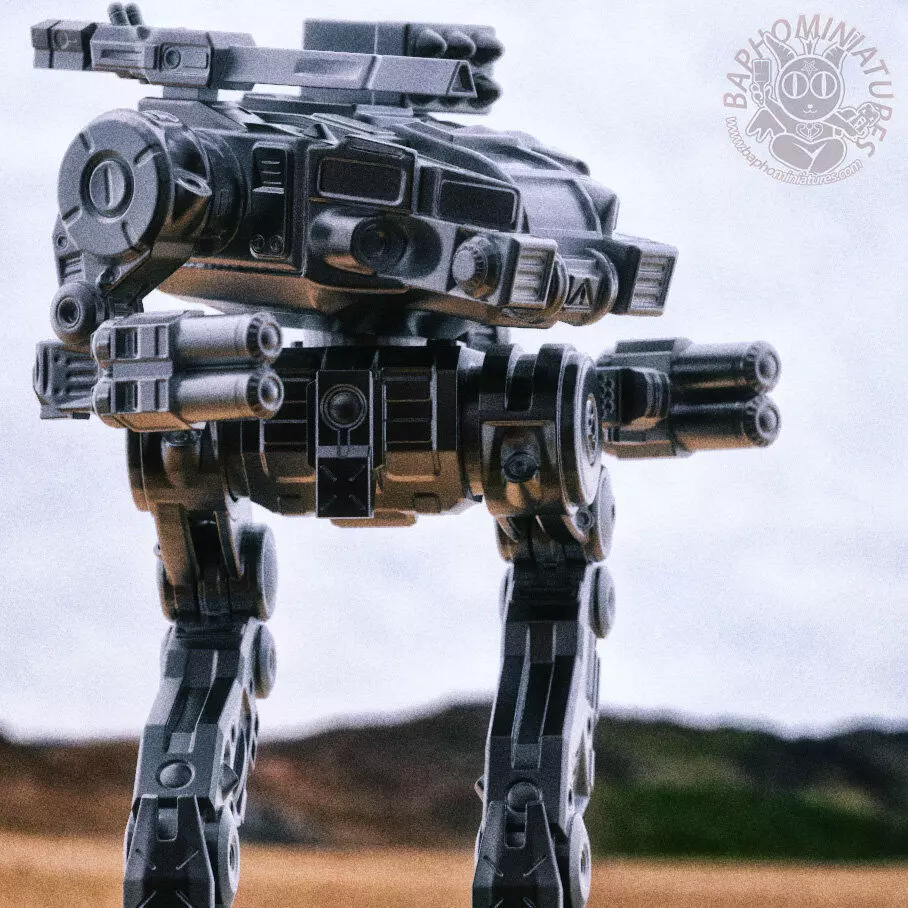 Mech- Darkest Goat Primary 3D print model_0