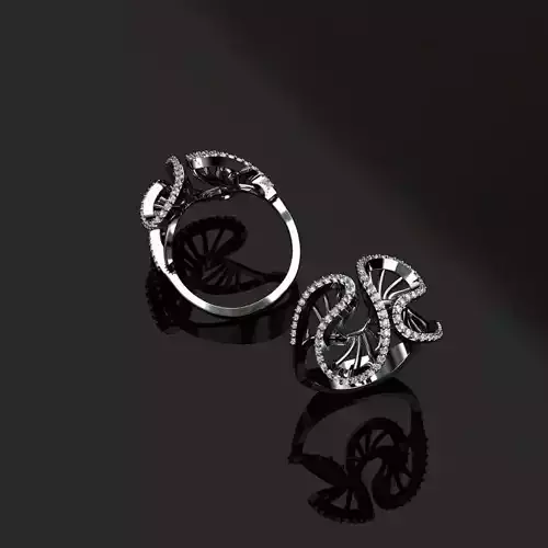 Rings ring with intricate design