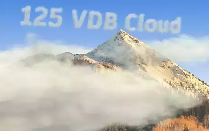 125 VDB Cloud 3D model