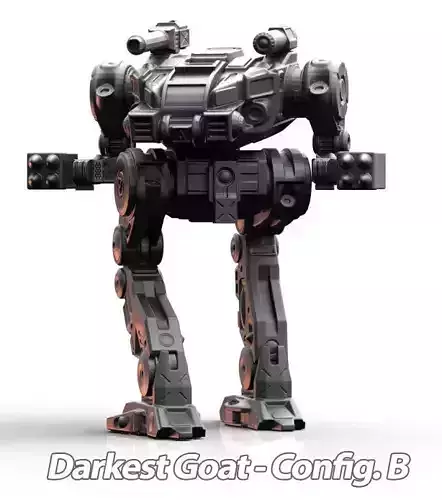 Mech- Darkest Goat B 3D print model