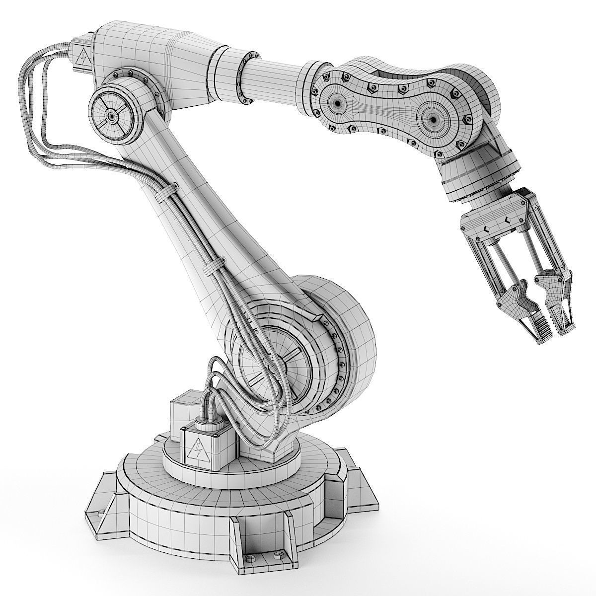 robot manipulator 3D model_5