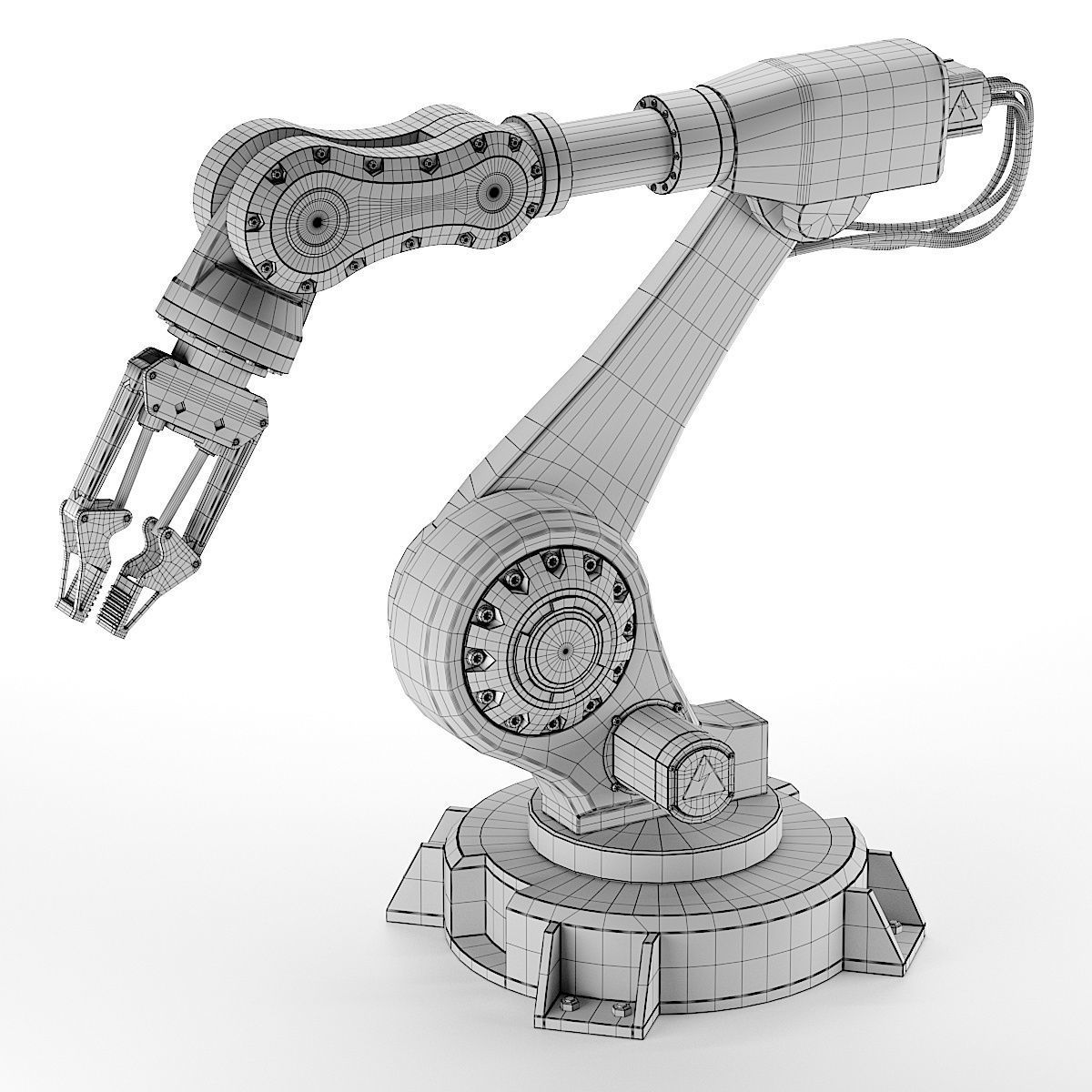 robot manipulator 3D model_4
