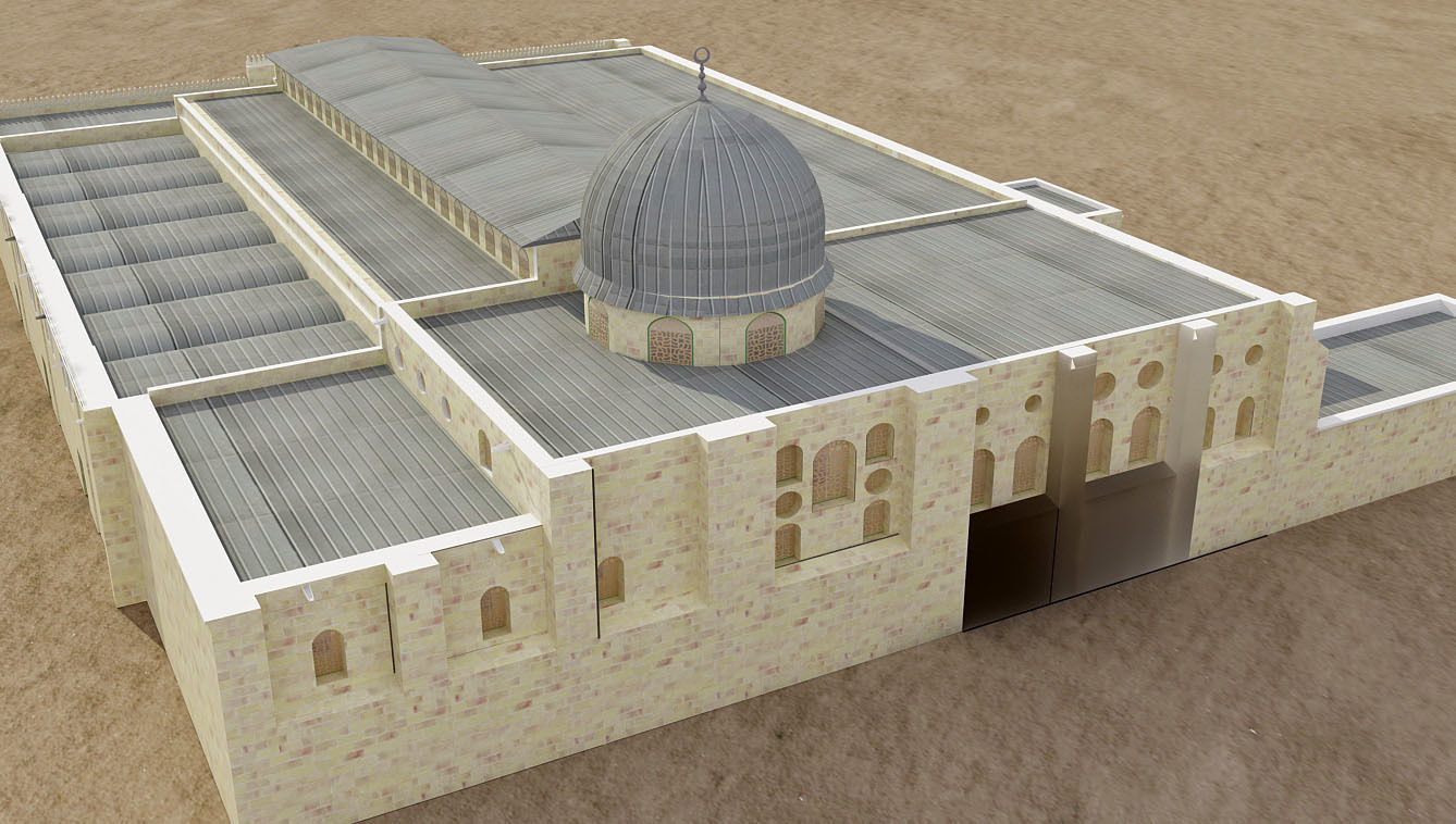 Al-Aqsa Mosque 3D model_11