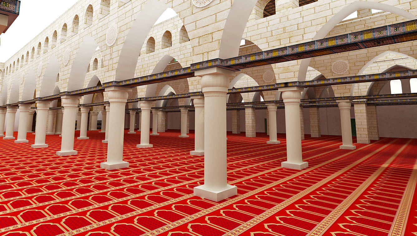 Al-Aqsa Mosque 3D model_4