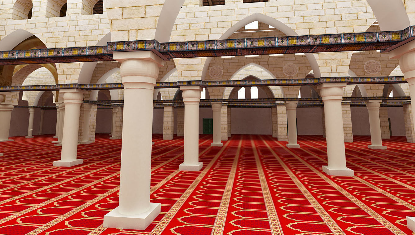 Al-Aqsa Mosque 3D model_3