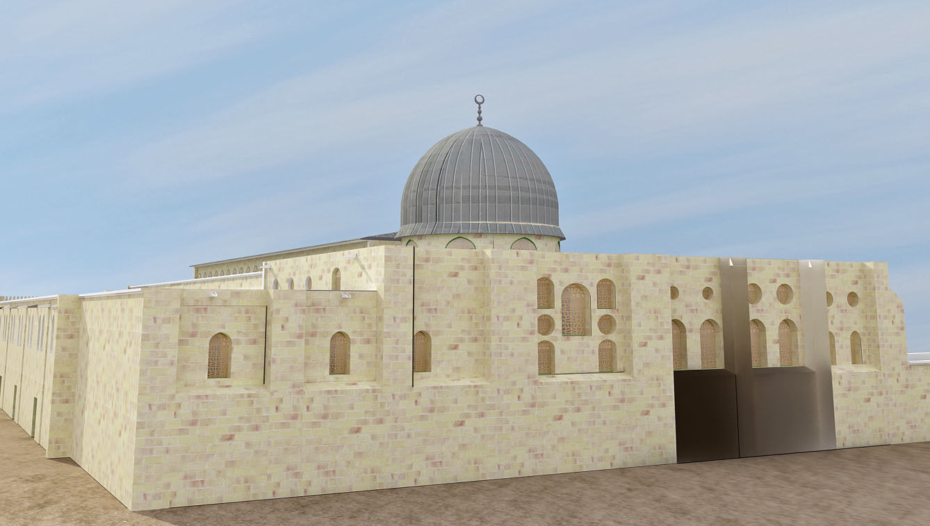 Al-Aqsa Mosque 3D model_10