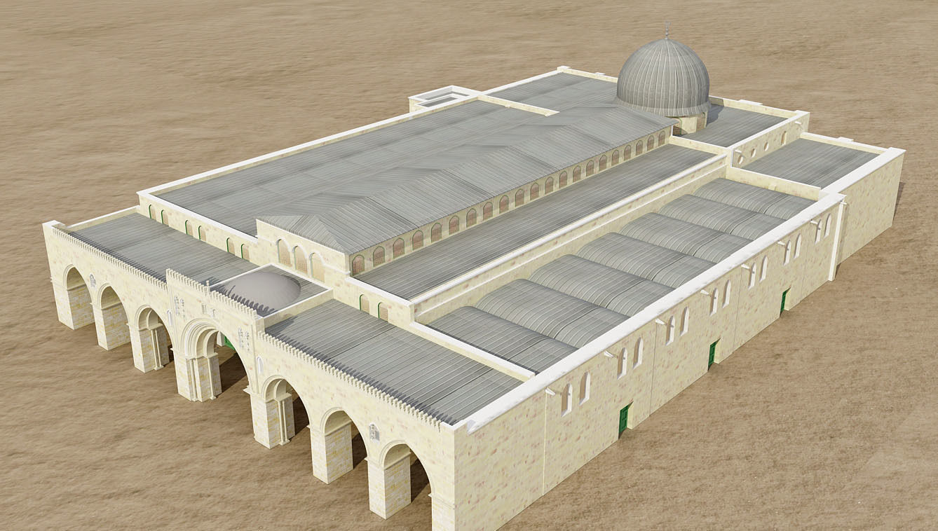 Al-Aqsa Mosque 3D model_12