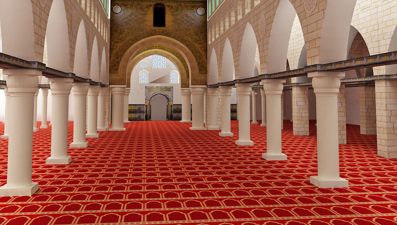Al-Aqsa Mosque 3D model_1