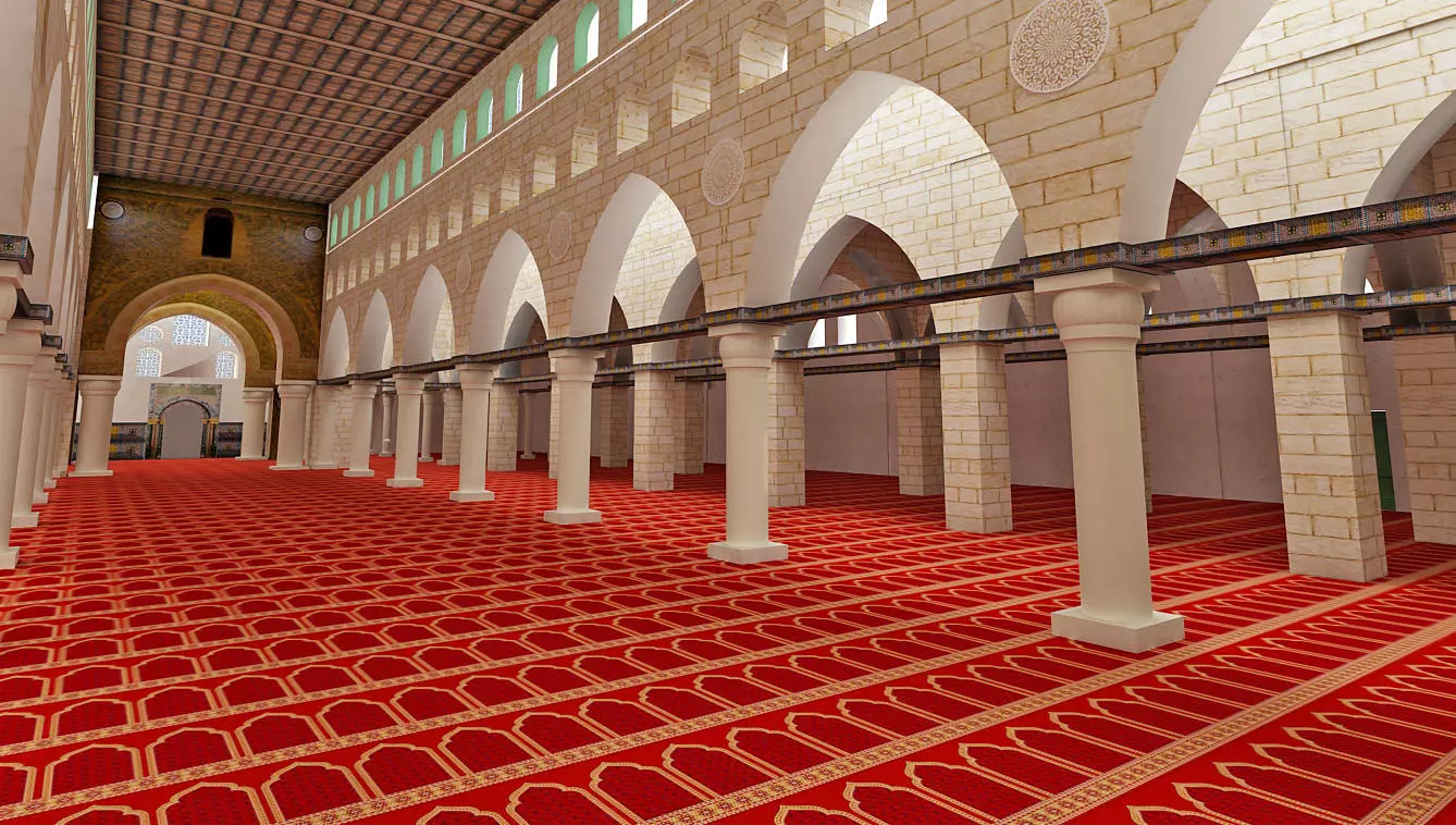 Al-Aqsa Mosque 3D model_0