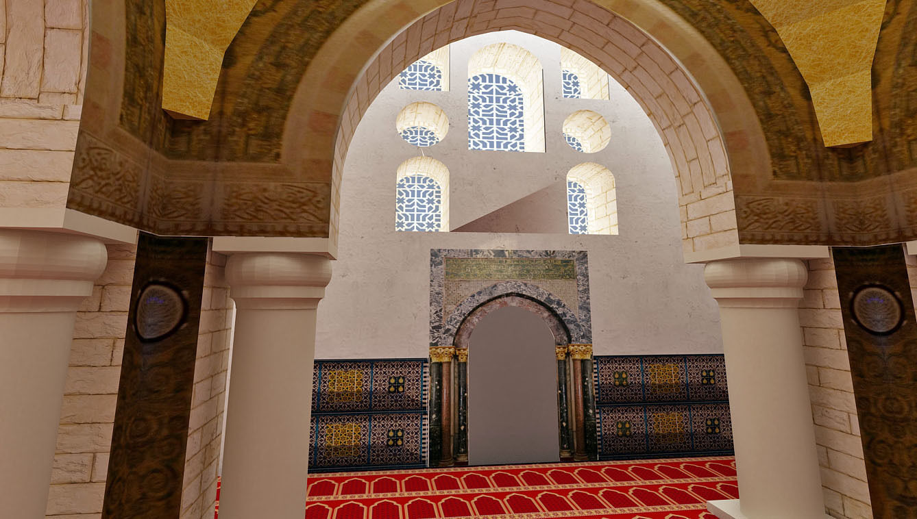 Al-Aqsa Mosque 3D model_13