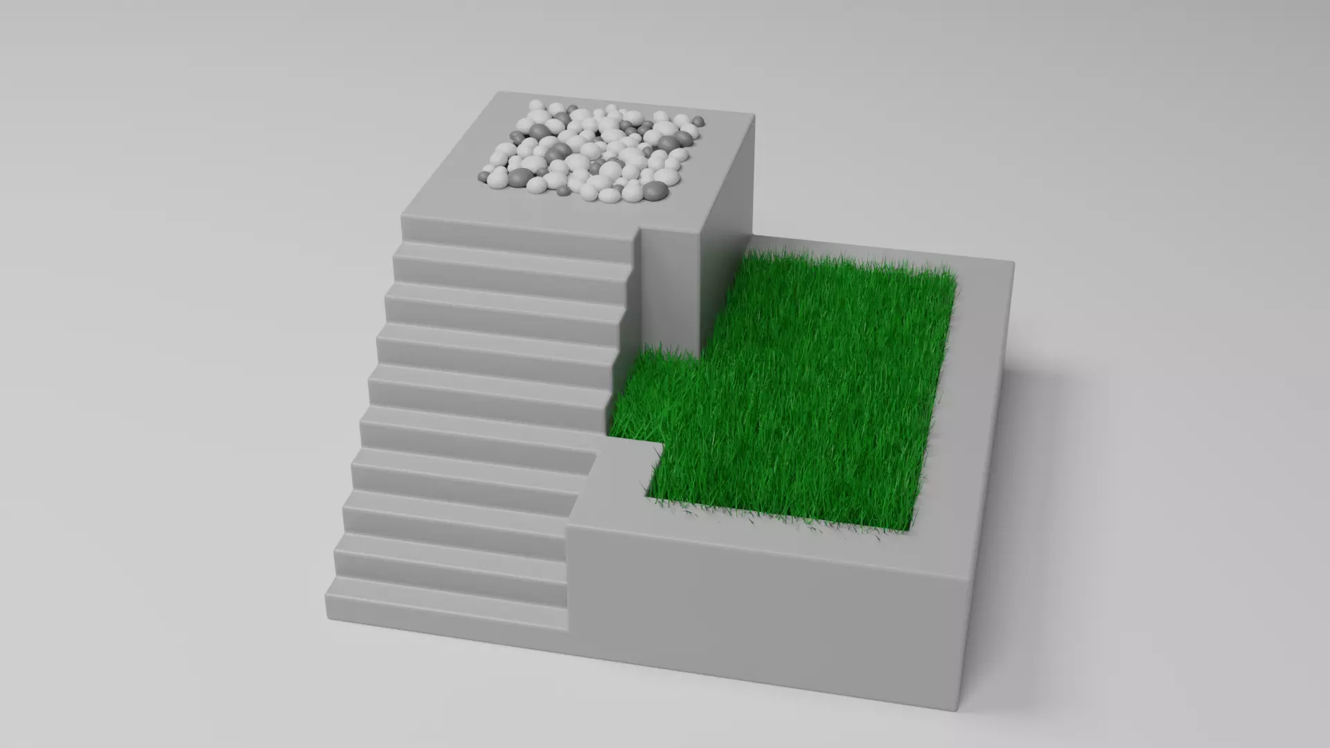Mini garden Free 3D print model