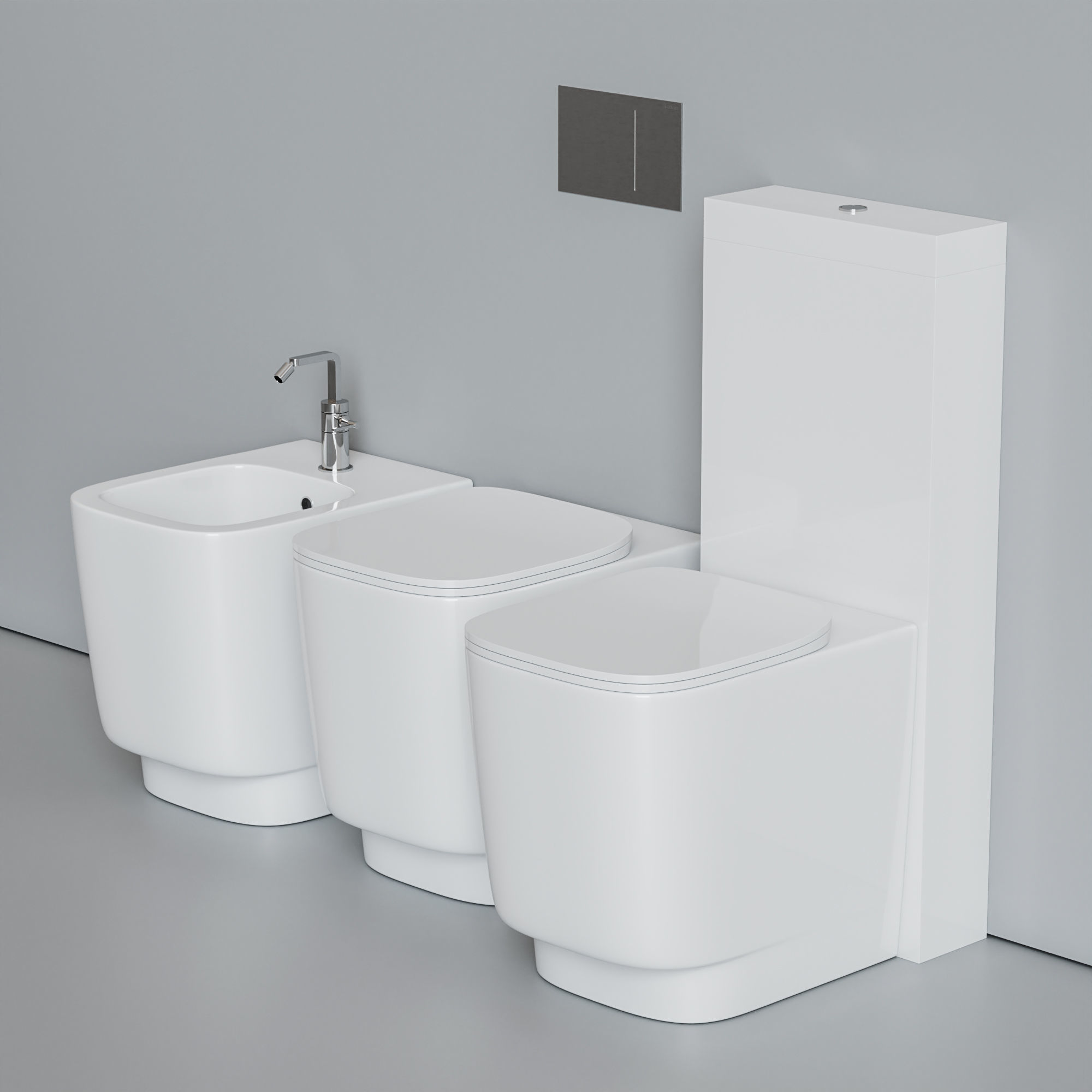 Hatria Fusion 48 Low-poly 3D model_3