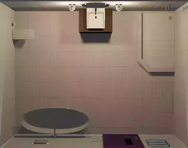 toitle bathroom with toilet and shower