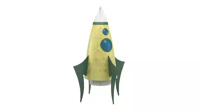 Yellow Metal Rocket