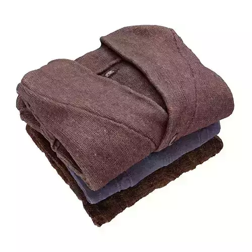 Stack Of Folded Mens Sweaters 017 3D model