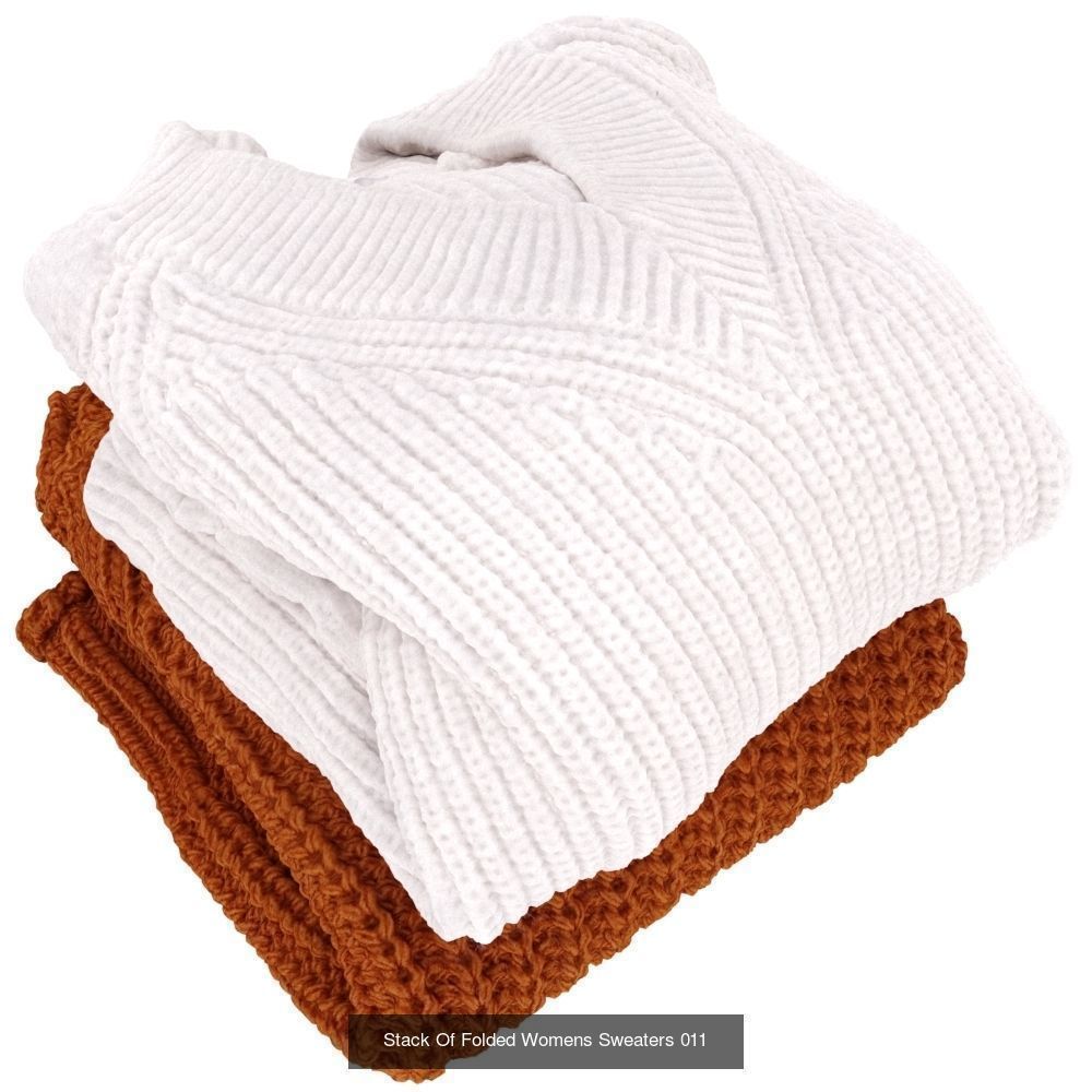Stack Of Folded Sweaters COLLECTION _4