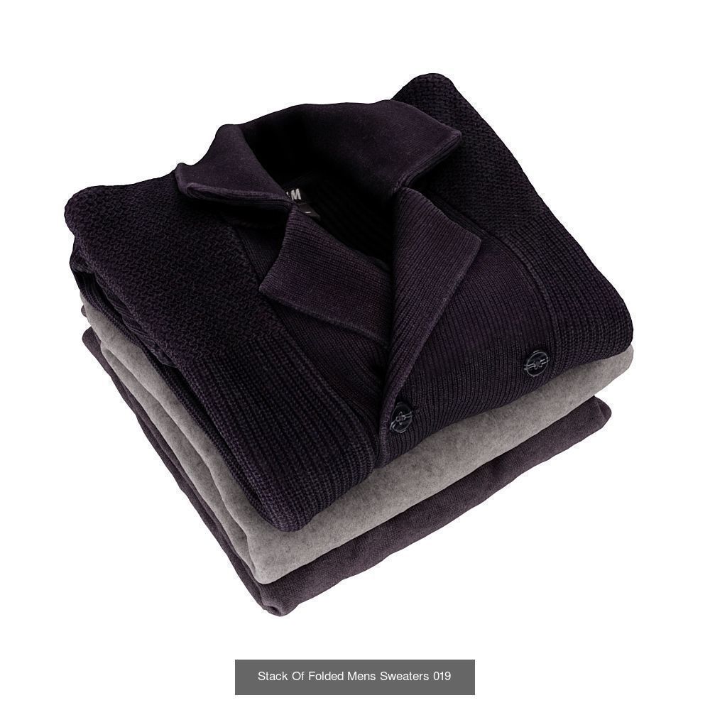 Stack Of Folded Sweaters COLLECTION _7