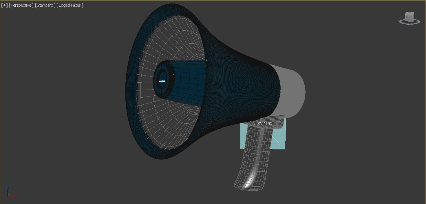 Megaphone Model Free 3D model_1