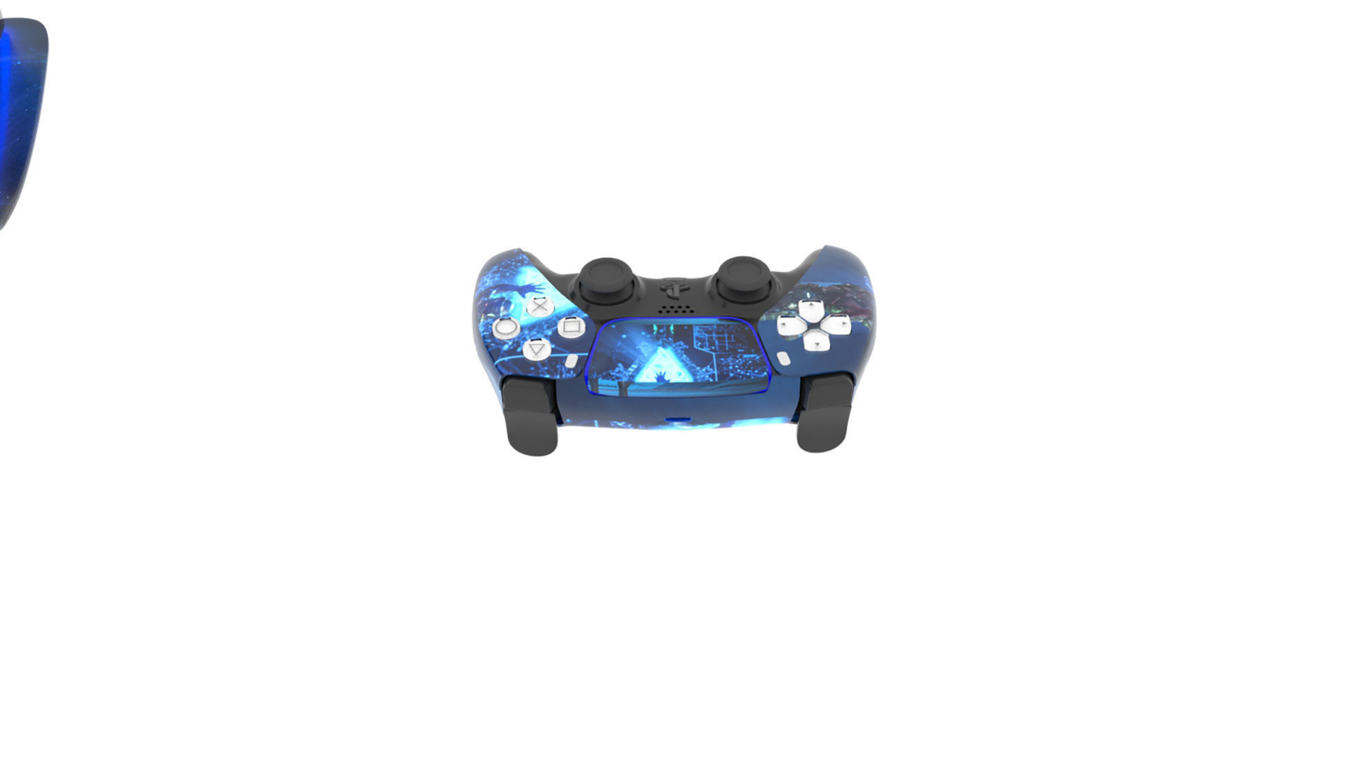 Ps5 DualSense Mass effect 3D model_3