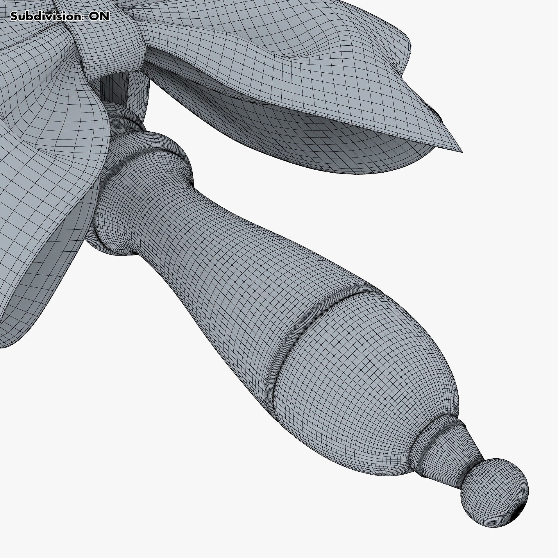 Christmas Bell v 1 3D model_25