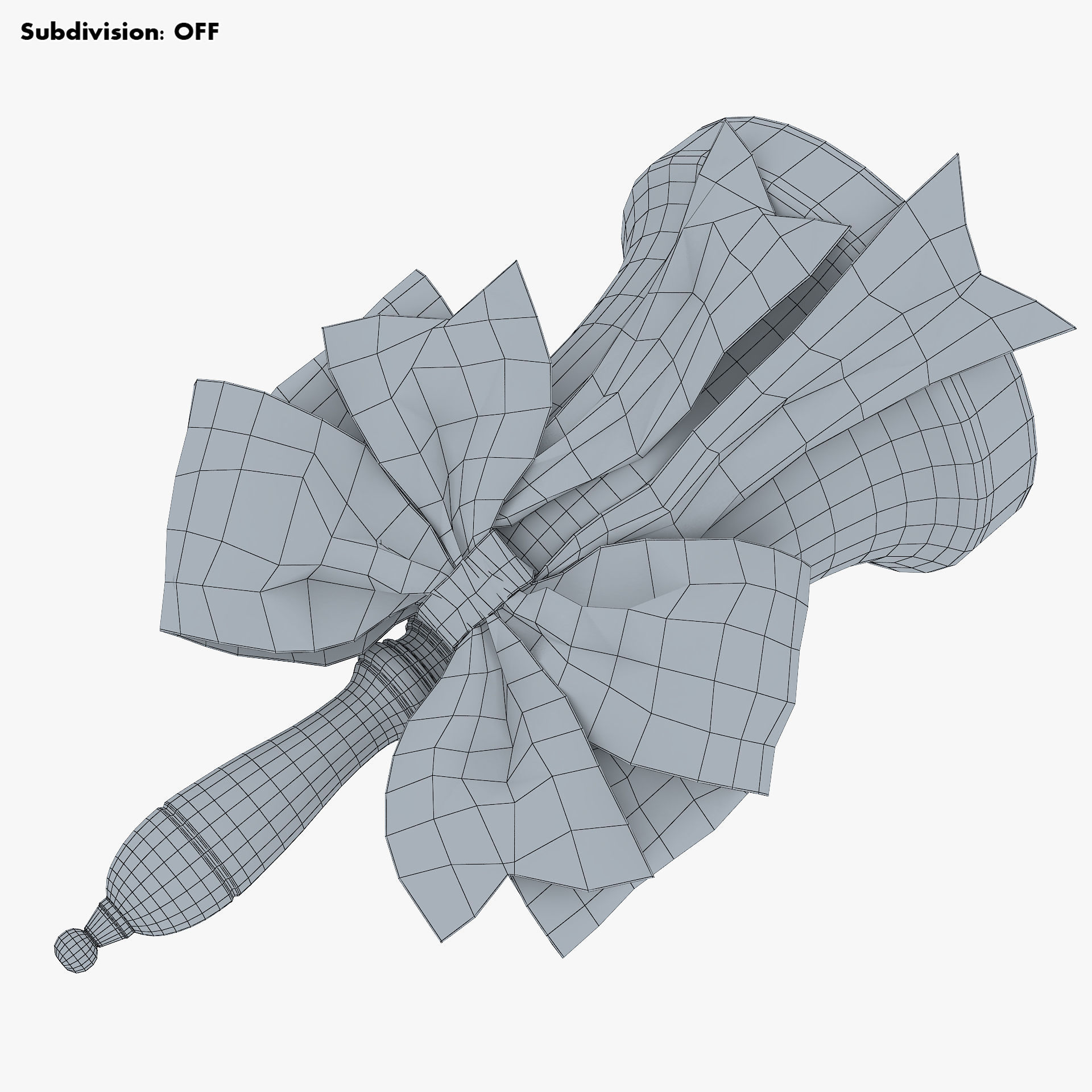 Christmas Bell v 1 3D model_20