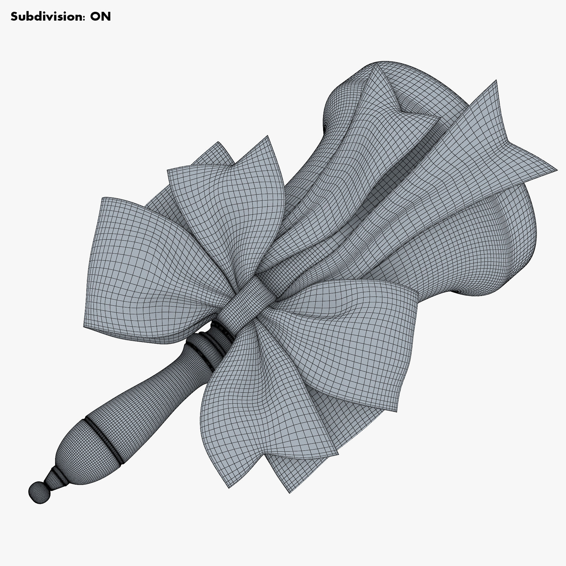 Christmas Bell v 1 3D model_19