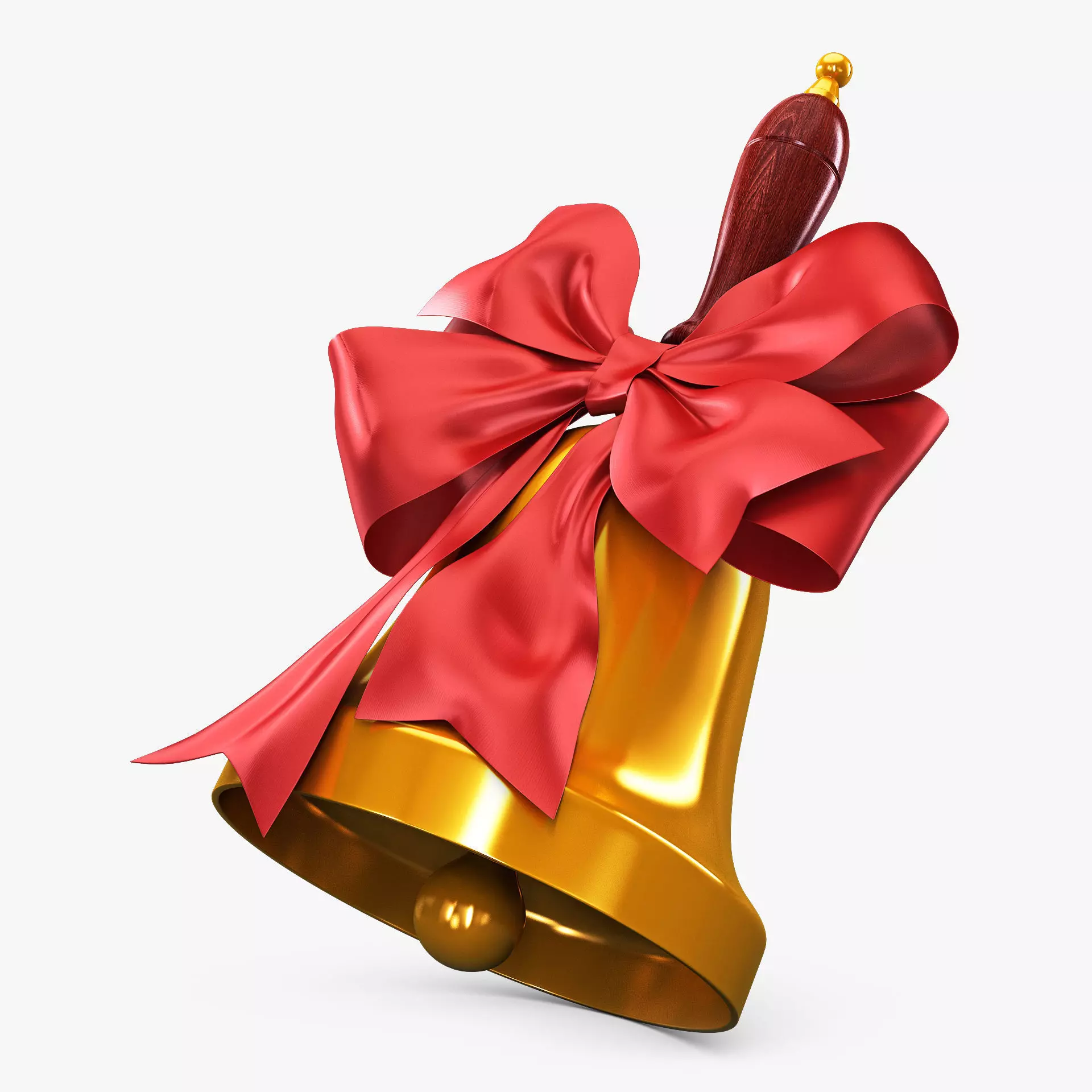 Christmas Bell v 1 3D model_0