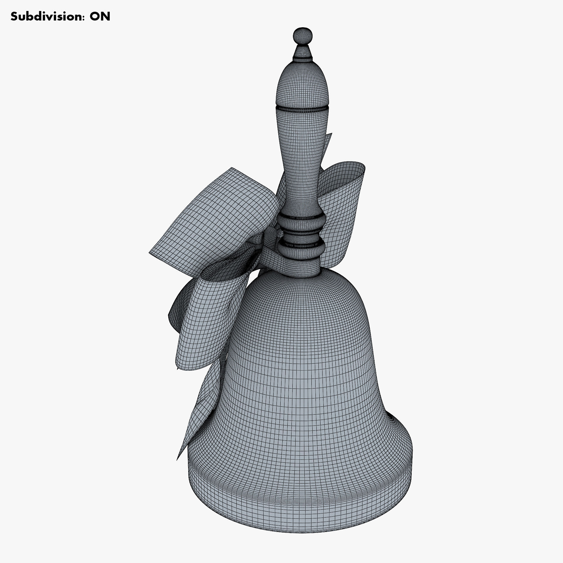 Christmas Bell v 1 3D model_15