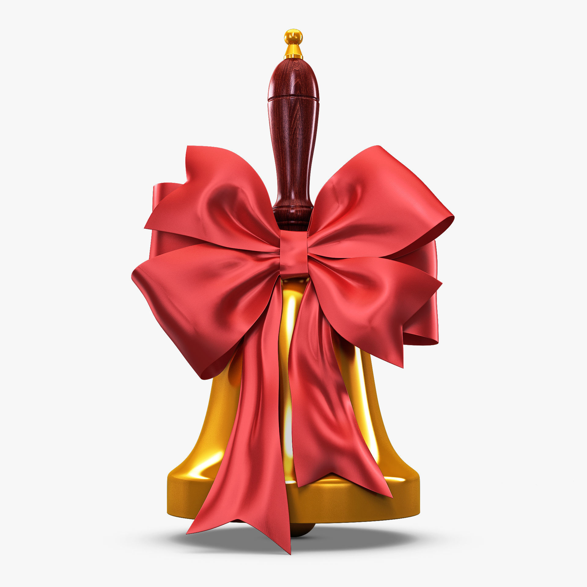 Christmas Bell v 1 3D model_1