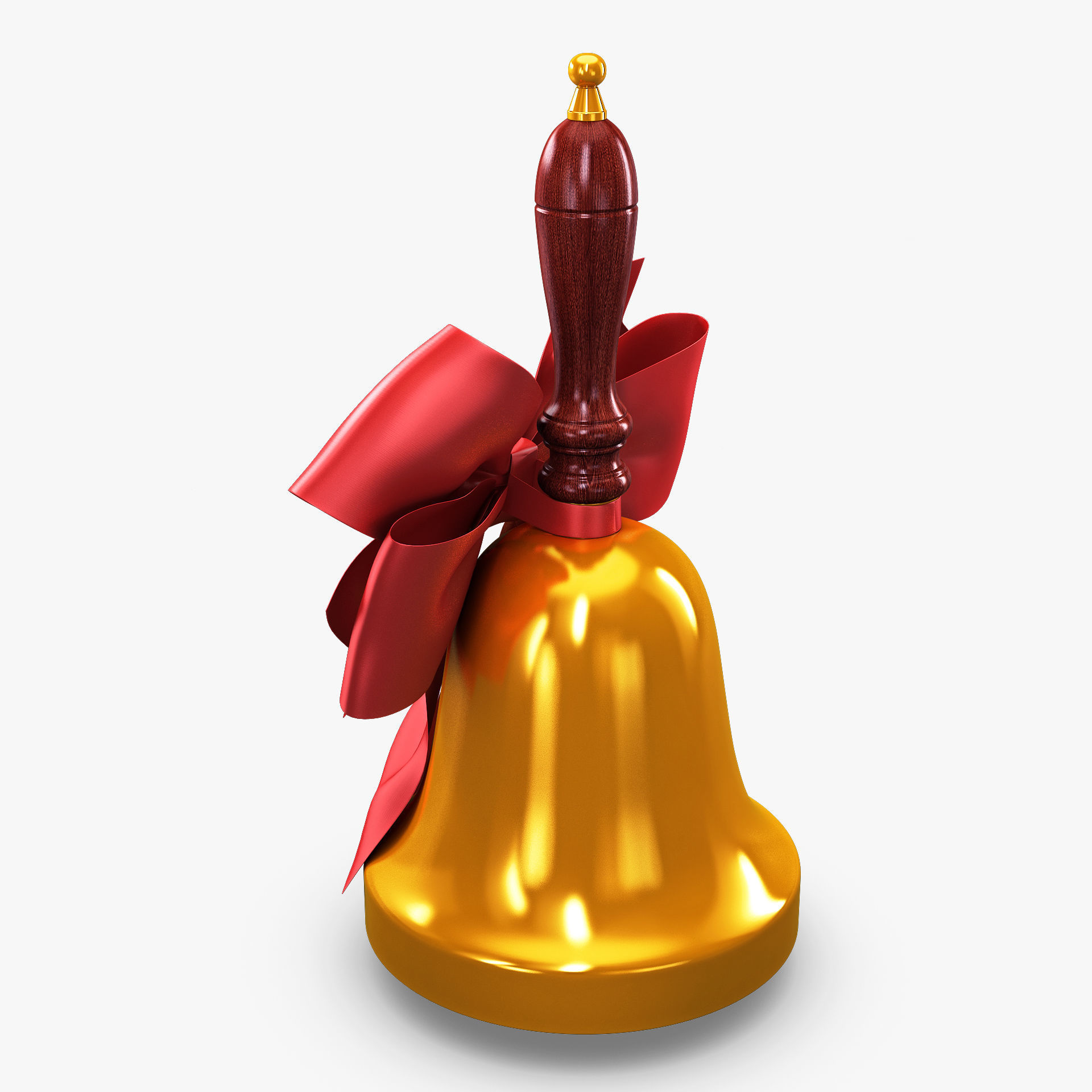 Christmas Bell v 1 3D model_3