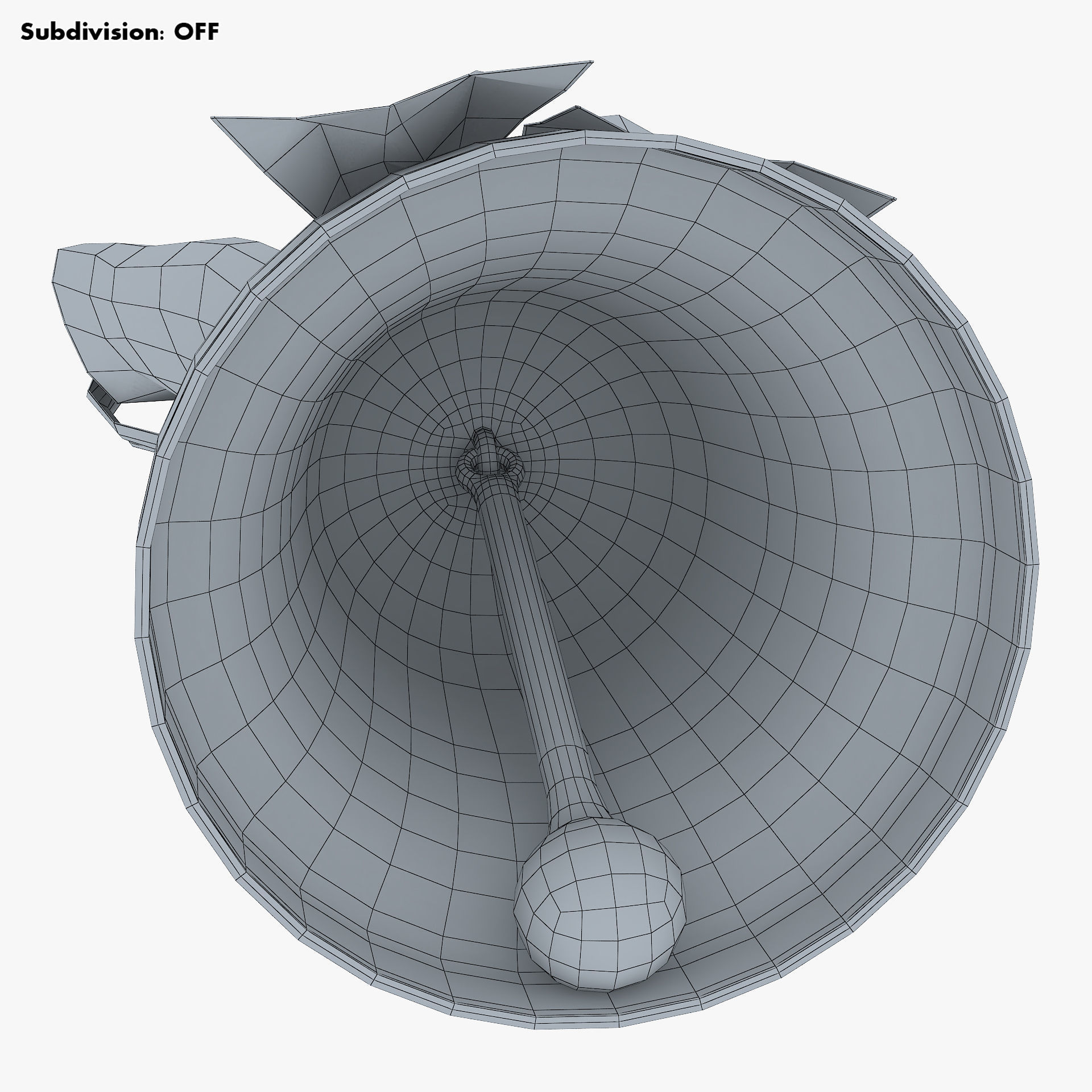 Christmas Bell v 1 3D model_24