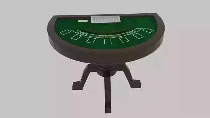 Black Jack Table
