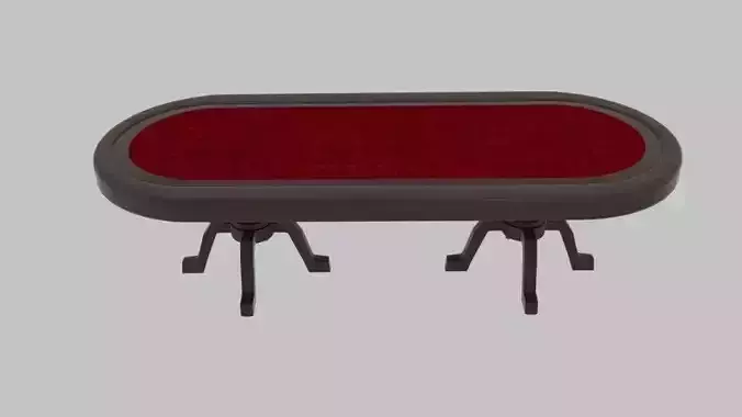Long Poker Table
