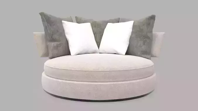 Round sofa