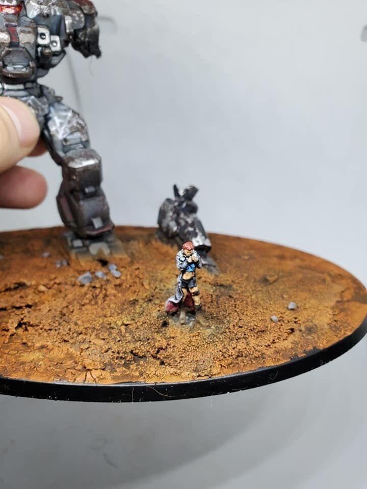 Female Character- Mercenary Natalija 3D print model_1