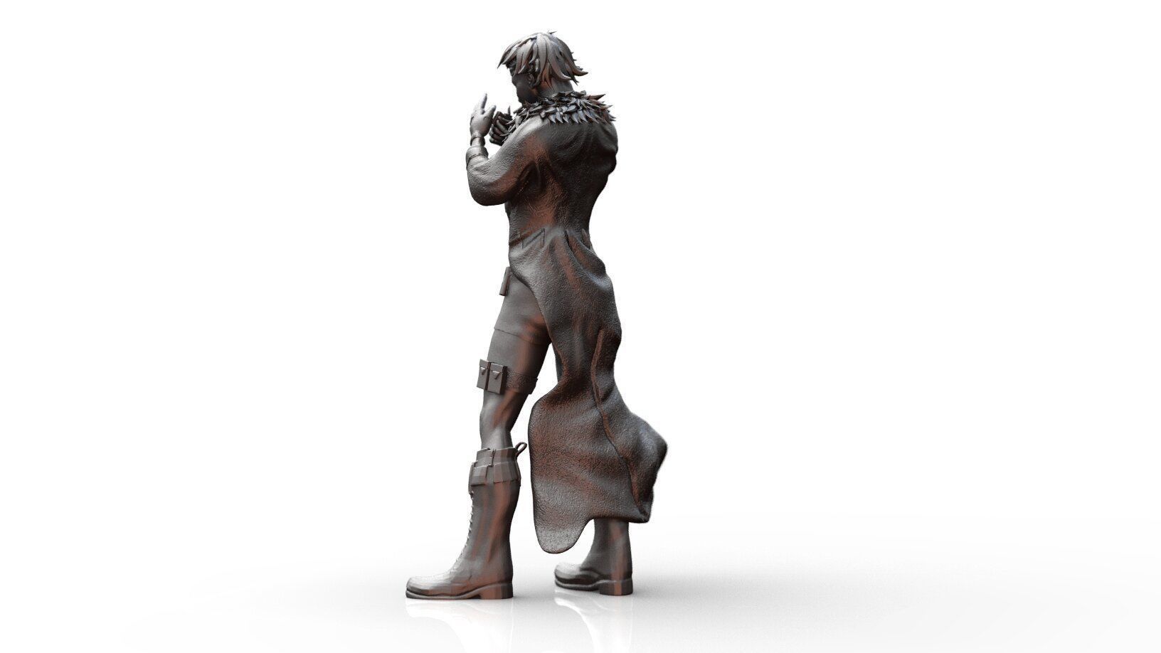Female Character- Mercenary Natalija 3D print model_3