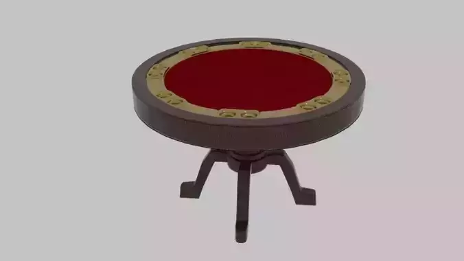 Round Poker Table 2